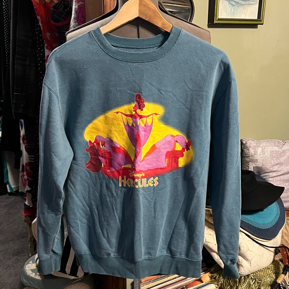 Disney Hercules sweatshirt euc